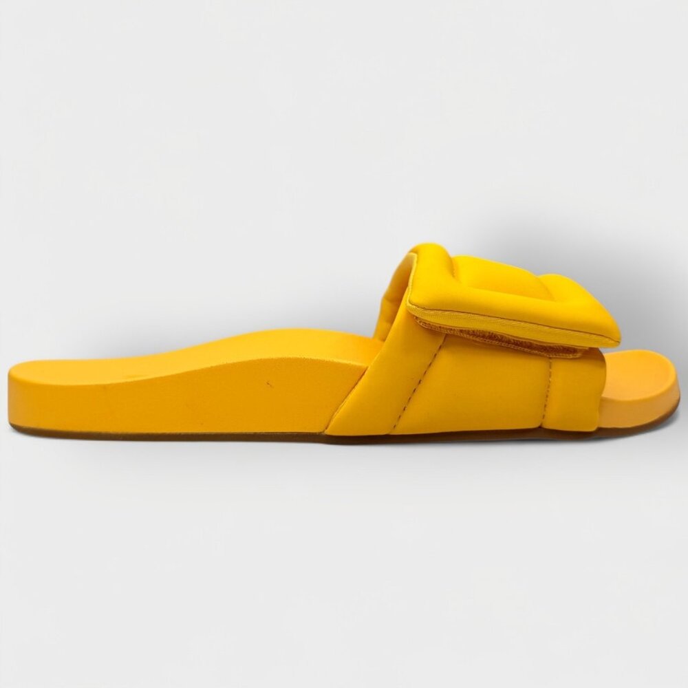 OluKai Sunbeam Slide Women’s Sandals Solar Glow Yellow Size 6 NEW No Box - Picture 2 of 9